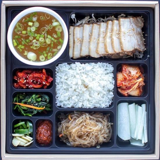 Premium bossam dosirak/ 프리미엄 보쌈 도시락.